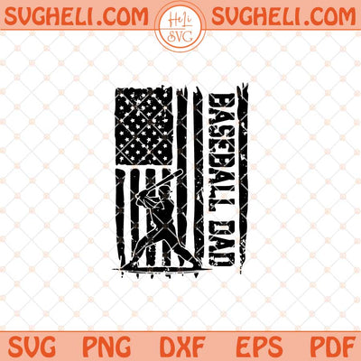 Baseball Dad Svg Baseball Svg Baseball Daddy Svg Sports Svg Png Dxf Eps Files