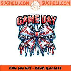 Baseball Drip Png Baseball Coquette Bow Png Baseball Png Sublimation Design