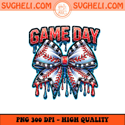Baseball Drip Png Baseball Coquette Bow Png Baseball Png Sublimation Design