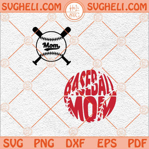 Baseball Mom Svg Baseball Svg Baseball Mama Svg Sports Svg Png Dxf Eps Files