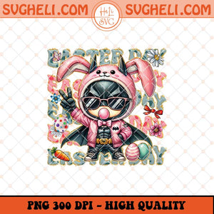 Batman Easter With Sunglasses Png Batman Bunny Png Sublimation Files