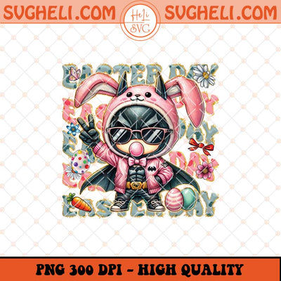 Batman Easter With Sunglasses Png Batman Bunny Png Sublimation Files