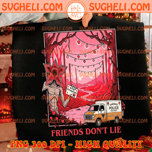 Be My Demogorgon Valentine Png Stranger Things DTF Design
