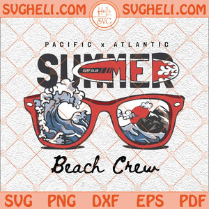 Beach Crew Svg Retro Summer Svg Summer Break Svg Beach Svg Png Dxf Eps Files