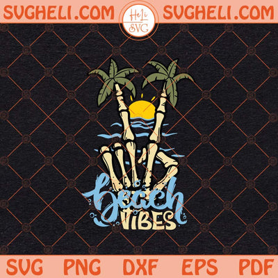 Beach vibes Svg Summer Vibes Svg Summer Svg Western Beach Svg Png Dxf Eps Files