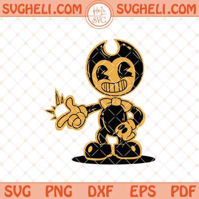 Bendy And The Ink Machine Svg Ink Bendy Svg Png Dxf Eps Files