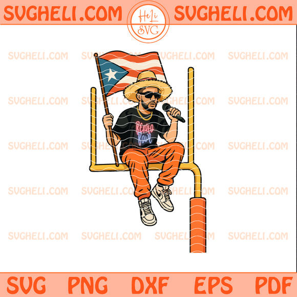 Benito Bowl 2026 Svg Bad Bunny Super Bowl LX Svg
