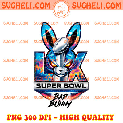 Benito Bowl Bad Bunny 2026 Football Png Super Bowl LX Png