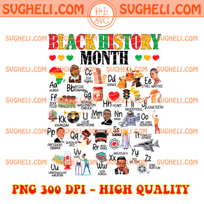 Black History Alphabet Png African American History Clipart