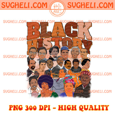 Black History Month People Characters Png Black History Png