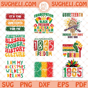 Black History Month Svg Bundle Juneteenth Svg Bundle Png Dxf Eps Files