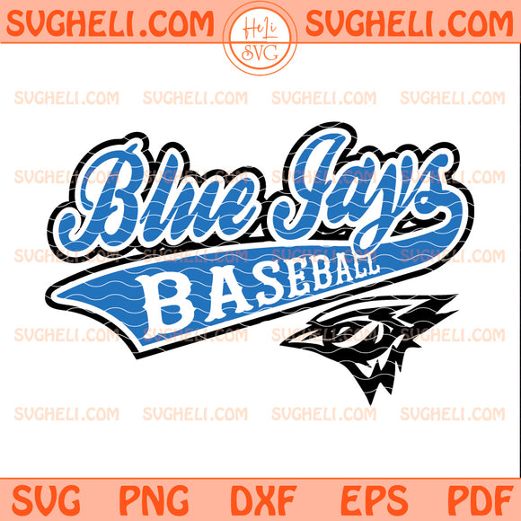 Bluejays Baseball Svg Blue Jay Baseball Svg Blue Jay Svg