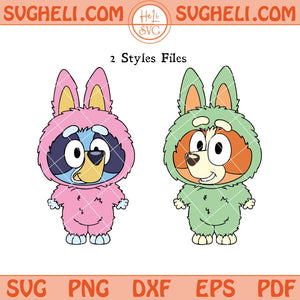 Bluey Labubu Svg Bingo Labubu Svg Labubu Bluey Svg Png Dxf Eps