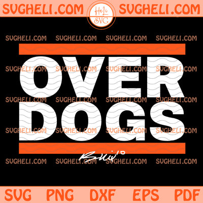 Bo Nix Denver Broncos Overdogs Signature Svg Overdogs Svg