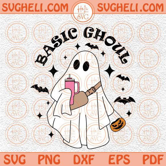 BooJee Svg Basic Ghoul Svg Funny Halloween Ghost Svg Halloween Svg Png Dxf Eps Files