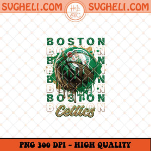 Boston Celtics Basketball Png NBA Basketball Png Sport Png Sublimation Files