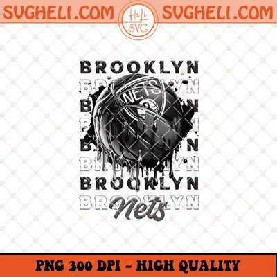 Brooklyn Nets Basketball Png NBA Basketball Png Sublimation Files