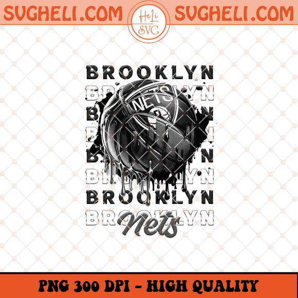Brooklyn Nets Basketball Png NBA Basketball Png Sublimation Files
