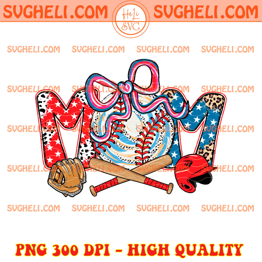 Brushstroke Baseball Coquette Baseball Mom Png Baseball Png