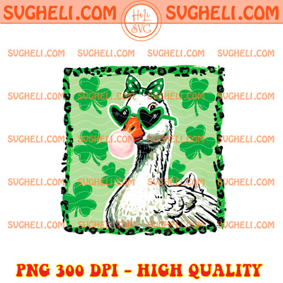 Brushstroke St Patricks Day Goose Png Brushstroke Goose Png