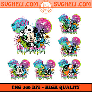 Bundle Halloween Mickey And Friends Png Disney Halloween Png