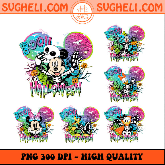 Bundle Halloween Mickey And Friends Png Disney Halloween Png