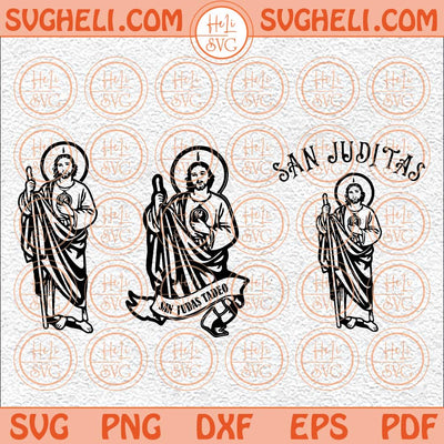 Bundle Saint Judas Thaddeus Svg Prayer Svg Jesus Svg Religion Svg Png Dxf Eps Files
