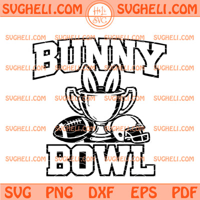 Bunny Bowl Champions Svg Team Benito Football Svg