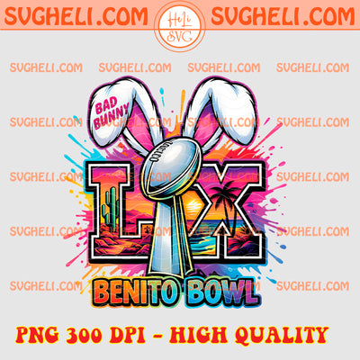 Bunny Bowl LX 2026 Png Bad Bunny Super Bowl LX Png