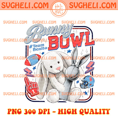 Bunny Bowl Team Benito 2026 LX Png Bad Bunny Super Bowl Png