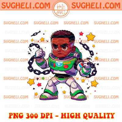 Buzz Lightyear Toy Story Black African American Png