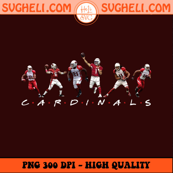 Cardinals Friends NFL Png Cardinals Football Players Png