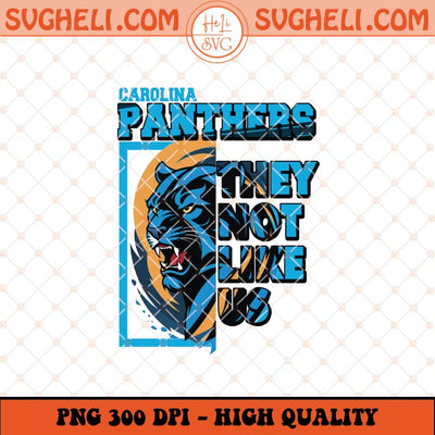Carolina Panthers They Not Like Us Png They Not Like Us Png Sublimation Files