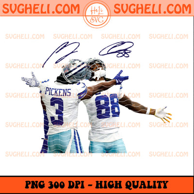 CeeDee Lamb And George Pickens Cowboys We Dem Boyz Png