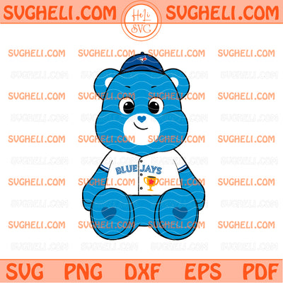Champ Bear Toronto Blue Jays Baseball Svg Blue Jays Svg