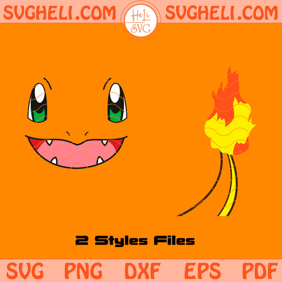 Charizard Face Svg Charizard Pokemon Svg Pokemon Face Svg Png Dxf Eps Files