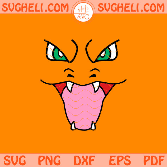 Charizard Face Svg Pokemon Charizard Svg Pokemon Face Svg Png Dxf Eps Files
