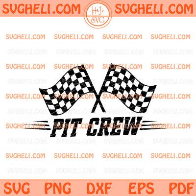 Checkered Flag Racing Pit Crew Svg Checkered Pit Crew Svg