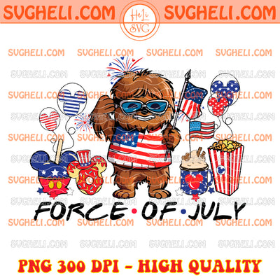 Chewbacca 4th Of July Png Star War Chewbacca America Png