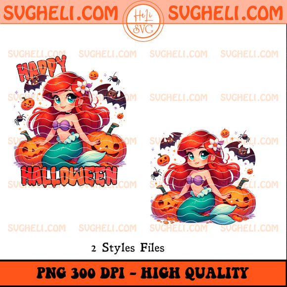 Chibi Ariel Mermaid Halloween Png Ariel Mermaid Png