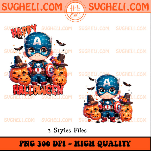 Chibi Captain America Halloween Png Captain America Png