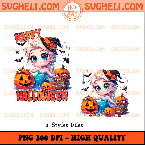 Chibi Elsa Frozen Halloween Png Halloween Elsa Frozen Png