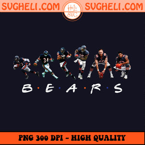 Chicago Bears Friends Png Bears Football Players Png