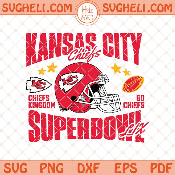 Chiefs Super Bowl LIX Svg Kansas City Chiefs Champions Svg Png Dxf Eps Files