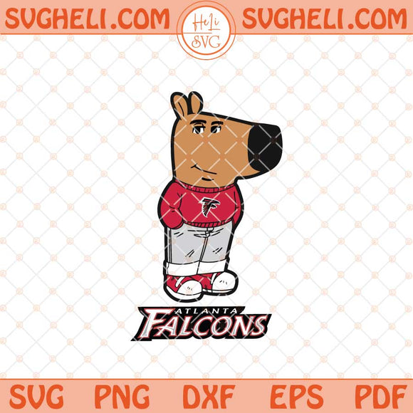 Chill Guy Atlanta Falcons Football Svg Chill Guy NFL Svg Png Dxf Eps Files