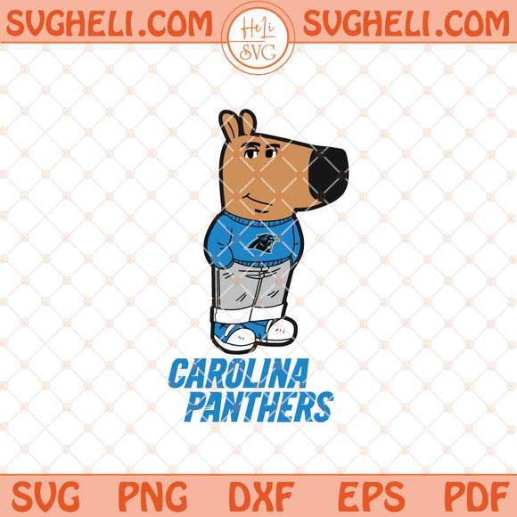 Chill Guy Carolina Panthers Football Svg Chill Guy NFL Svg Png Dxf Eps Files