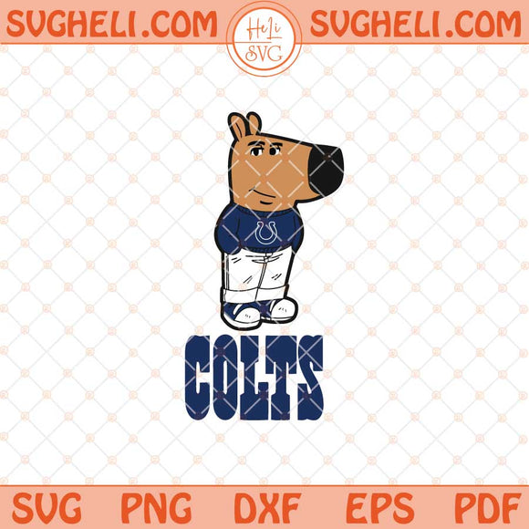 Chill Guy Indianapolis Colts Football Svg Chill Guy NFL Svg Png Dxf Eps Files