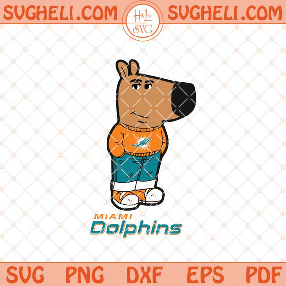 Chill Guy Miami Dolphins Football Svg Chill Guy NFL Svg Png Dxf Eps Files