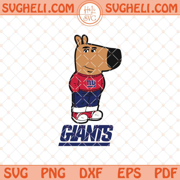 Chill Guy New York Giants Football Svg Chill Guy NFL Svg Png Dxf Eps Files