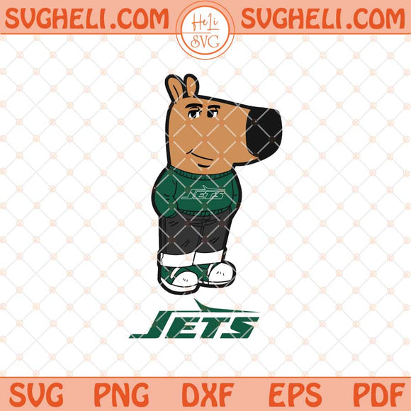 Chill Guy New York Jets Football Svg Chill Guy NFL Svg Png Dxf Eps Files